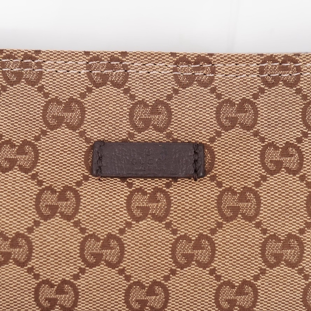 BN22 ❣️ GUCCI Monogram Web Flat Messenger Crossbody - Picture 2 of 13